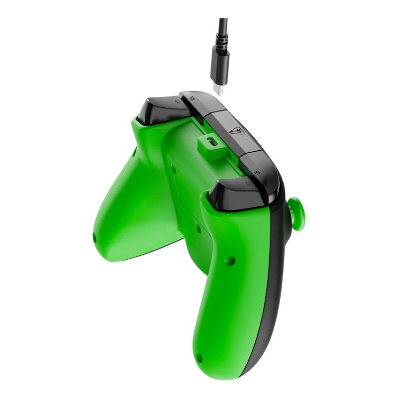 Turtle Beach Rematch Core Black and Green Wired Gaming Controller with Audio Controls, Rumble Motors and Impulse Triggers – Lic…