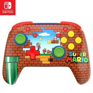 Turtle Beach Rematch Wireless Controller: Mario Bricks Reveal – Officially Licensed by Nintendo. Also works with Nintendo Switc…