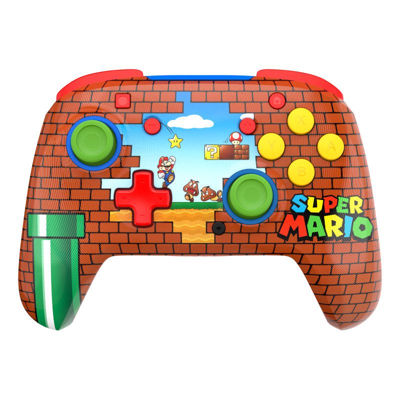 Turtle Beach Rematch Wireless Controller: Mario Bricks Reveal – Officially Licensed by Nintendo. Also works with Nintendo Switc…