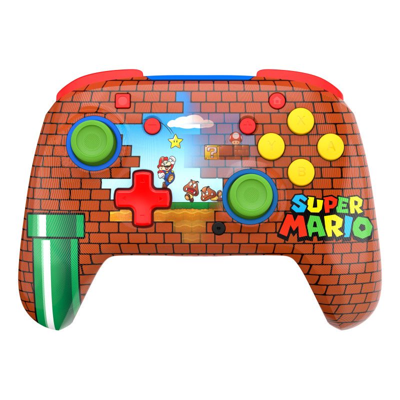 Turtle Beach Rematch Wireless Controller: Mario Bricks Reveal – Officially Licensed by Nintendo. Also works with Nintendo Switc…