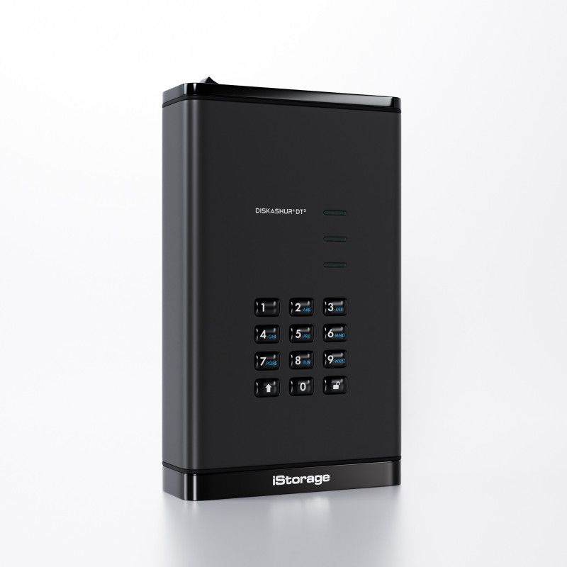 iStorage diskAshur DT³ HDD 30TB | Secure Portable Desktop Drive |FIPS 140-3 Level 3 pending| AES-XTS 256-bit Hardware Encryptio…