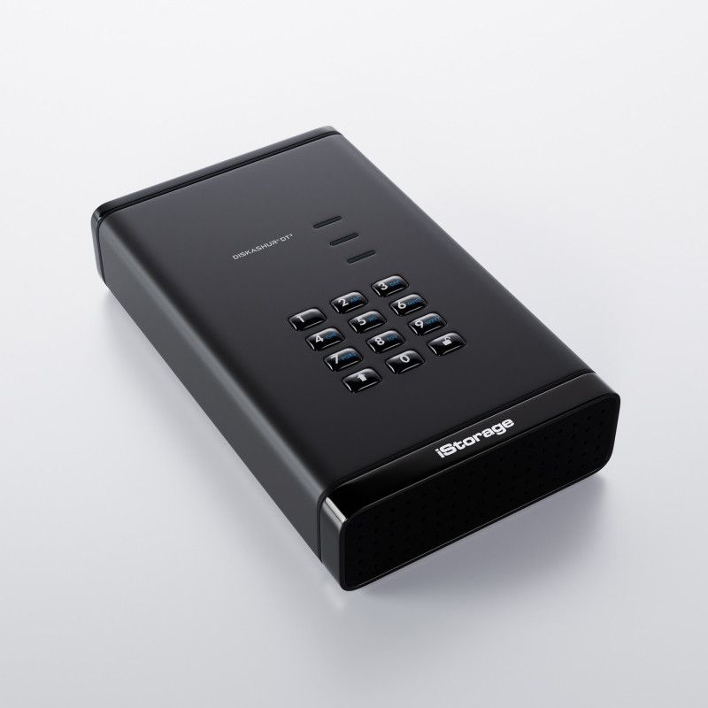 iStorage diskAshur DT³ HDD 30TB | Secure Portable Desktop Drive |FIPS 140-3 Level 3 pending| AES-XTS 256-bit Hardware Encryptio…
