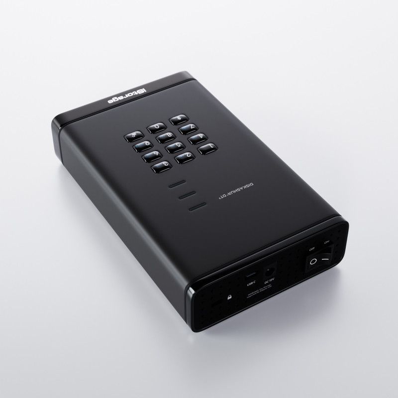 iStorage diskAshur DT³ HDD 30TB | Secure Portable Desktop Drive |FIPS 140-3 Level 3 pending| AES-XTS 256-bit Hardware Encryptio…