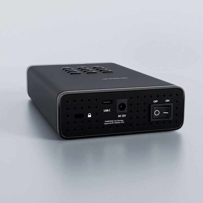 iStorage diskAshur DT³ HDD 30TB | Secure Portable Desktop Drive |FIPS 140-3 Level 3 pending| AES-XTS 256-bit Hardware Encryptio…