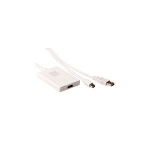 ACT Convertercable Mini DisplayPort male +  USB Audio - HDMI-A femaleConvertercable Mini DisplayPort male +  USB Audio - HDMI-A…